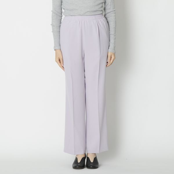 FANTASTICDAYS/バックサテンジョーゼットセンタープレスパンツ